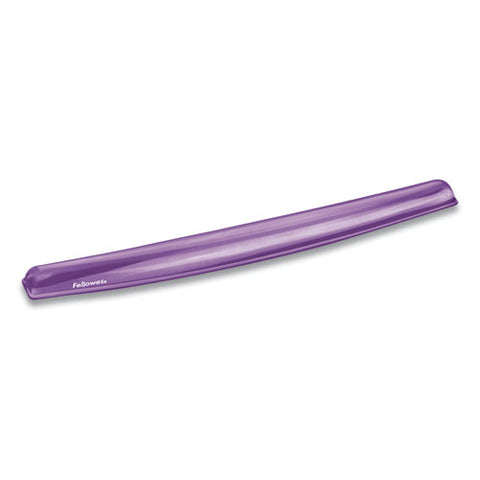 Gel Crystals Keyboard Wrist Rest, 18.5" X 2.25", Purple