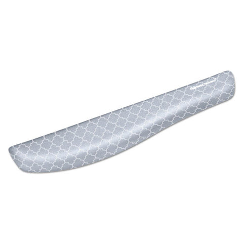 Plushtouch Keyboard Wrist Rest, 18 1-8 X 3 3-16 X 1, Gray-white Lattice