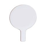 Dry Erase Paddle, 9 X 5, White Surface, 12/pack