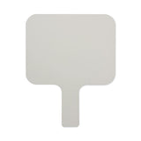 Dry Erase Paddle, 9.75 X 8, White Surface, 12/pack