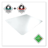 Cleartex Unomat Anti-slip Chair Mat For Hard Floors-flat Pile Carpets, 35 X 47, Clear