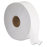 Jrt Jumbo Bath Tissue, Septic Safe, 2-ply, White, 12" Diameter, 1,378 Ft Length, 6-carton