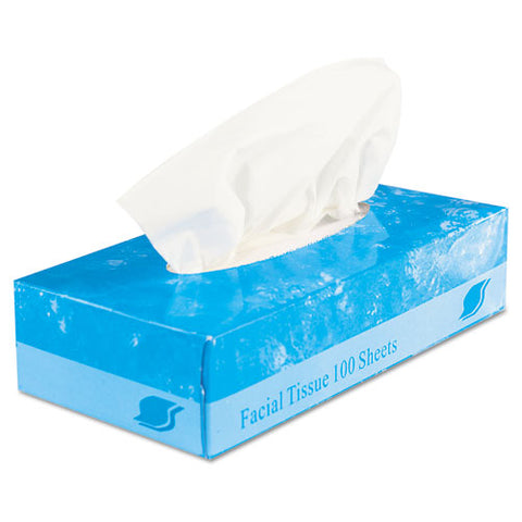 Boxed Facial Tissue, 2-ply, White, 100 Sheets-box