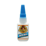 Super Glue, 0.53 Oz, Dries Clear, 4-carton