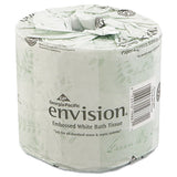 Pacific Blue Basic Embossed Bathroom Tissue, Septic Safe, 1-ply, White, 550-roll, 80 Rolls-carton