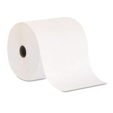 Pacific Blue Basic Nonperf Paper Towel Rolls, 7 7-8 X 800 Ft, White, 6 Rolls-ct