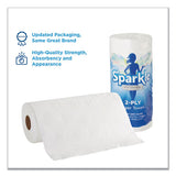 Sparkle Ps Premium Perforated Paper Kitchen Towel Roll, 2-ply, 11x8 4-5, White,70 Sheets,30 Rolls-ct