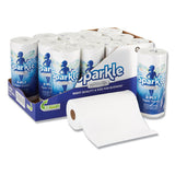 Sparkle Ps Premium Perforated Paper Kitchen Towel Roll , White, 8 4-5 X 11, 85-roll, 15 Roll-carton