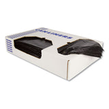 Linear Low-density Can Liners, 10 Gal, 0.55 Mil, 24 X 23, Black, 500-carton