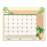 Earthscapes Seasonal Desk Pad Calendar, 18.5 X 13, 2022