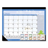 Earthscapes Seasonal Desk Pad Calendar, 18.5 X 13, 2022