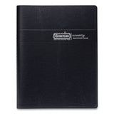 Recycled Weekly Appointment Book, Ruled Without Times, 8.75 X 6.88, Black, 2021