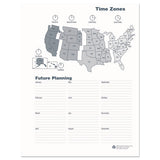 Recycled Ruled Monthly Planner, 14-month Dec.-jan., 11 X 8.5, Blue, 2020-2022