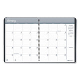 100% Recycled Monthly 5-year-62 Months Planner, 11 X 8.5, Black, 2021-2025