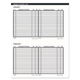 100% Recycled Two Year Monthly Planner With Expense Logs, 8.75 X 6.88, 2022-2023