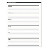 100% Recycled Two Year Monthly Planner With Expense Logs, 8.75 X 6.88, 2022-2023