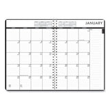 Recycled 24-7 Daily Appointment Book-monthly Planner, 10 X 7, Black, 2022