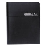 Recycled Express Track Weekly-monthly Appointment Book, 11 X 8.5, Black, 2022-2023