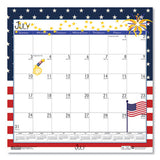 100% Recycled Seasonal Wall Calendar, 12 X 12, 2021