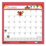 100% Recycled Seasonal Wall Calendar, 12 X 12, 2021