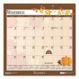 100% Recycled Seasonal Wall Calendar, 12 X 12, 2021