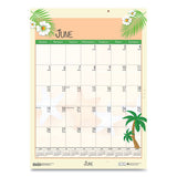 100% Recycled Seasonal Wall Calendar, 12 X 16.5, 2022