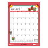 100% Recycled Seasonal Wall Calendar, 12 X 16.5, 2022