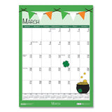 100% Recycled Seasonal Wall Calendar, 12 X 16.5, 2022