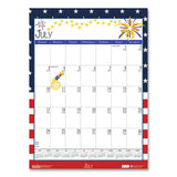 100% Recycled Seasonal Wall Calendar, 12 X 16.5, 2022