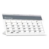 Recycled Bar Harbor Desk Tent Monthly Calendar, 7 X 4.25, 2022