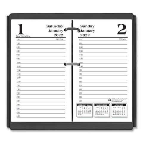 Economy Daily Desk Calendar Refill, 3.5 X 6, 2021