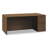 10500 Series Single Full-height Pedestal Desk, Right: Box/box/file, 72" X 36" X 29.5", Pinnacle