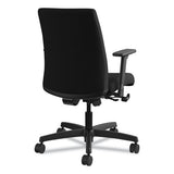 Ignition Series Fabric Low-back Task Chair, Supports Up To 300 Lbs., Black Seat-black Back, Black Base