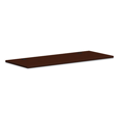 Mod Worksurface, Rectangular, 60w X 24d, Traditional Mahogany