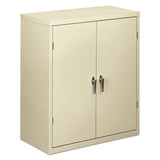 Assembled Storage Cabinet, 36w X 18 1-8d X 41 3-4h, Putty