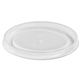 Plastic High Heat Vented Lid, Fits 16-32 Oz, White, 50-bag, 10-bags Carton