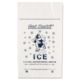 Ice Bags, 1.5 Mil, 12" X 21", Clear, 1,000-carton