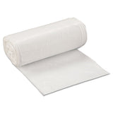 Low-density Commercial Can Liners, 16 Gal, 0.5 Mil, 24" X 32", White, 500-carton