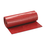 Low-density Commercial Can Liners, 45 Gal, 1.3 Mil, 40" X 46", Red, 100-carton