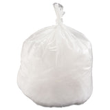 High-density Commercial Can Liners Value Pack, 60 Gal, 14 Microns, 43" X 46", Clear, 200-carton