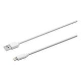 Usb Lightning Cable, 6 Ft, White