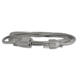 Indoor Heavy-duty Extension Cord, 9ft, Gray