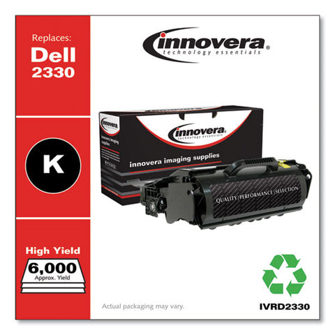 Remanufactured Black High-yield Toner, Replacement For Dell 2330 (330-2666), 6,000 Page-yield