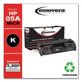 Remanufactured Black Micr Toner, Replacement For Hp 05am (ce505am), 2,300 Page-yield