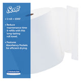 Essential High Capacity Hard Roll Towel, 1.5" Core 8 X 1000ft, White,12 Rolls-ct