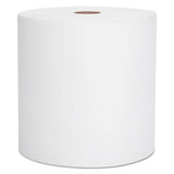 Essential High Capacity Hard Roll Towel, 1.5" Core, 8 X 1000 Ft, Recycled, White, 6-carton