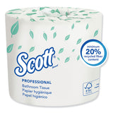 Essential Standard Roll Bathroom Tissue, Septic Safe, 1-ply, White, 1210 Sheets-roll, 80 Rolls-carton