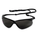 V60 Nemesis Rx Reader Safety Glasses, Black Frame, Smoke Lens, +2.5 Diopter Strength, 12-carton