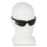 V60 Nemesis Rx Reader Safety Glasses, Black Frame, Smoke Lens, +2.5 Diopter Strength, 12-carton