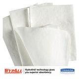 X50 Cloths, 1-4 Fold, 10 X 12 1-2, White, 26-pack, 32 Packs-carton